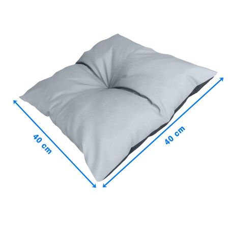 Poduszka Ogrodowa Na Krzesło Fotel Zestaw 4 Szt. 40X40 Cm Wodoodporna Pikowana Wiązana