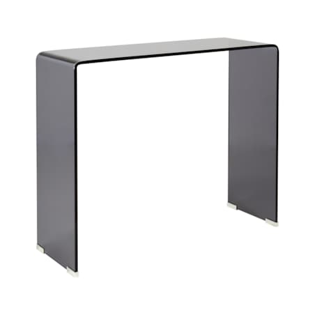 Konsola KENDALL Szkło Czarny