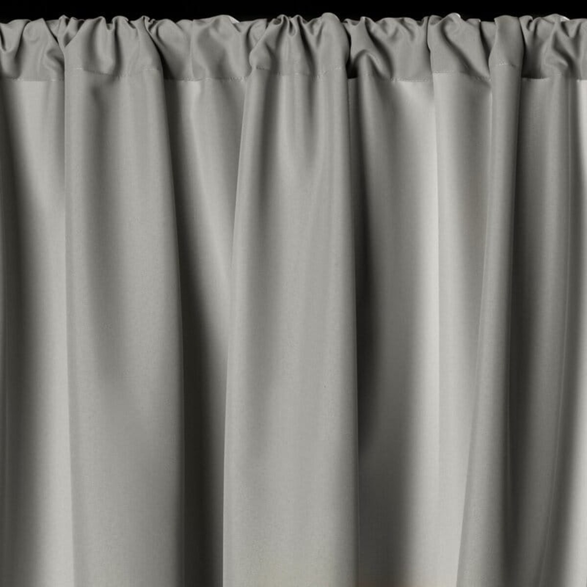 Zasłona Ogrodowa do Altany Pergoli Tarasu 155 x 200 Szara Tunel Wodoodporna