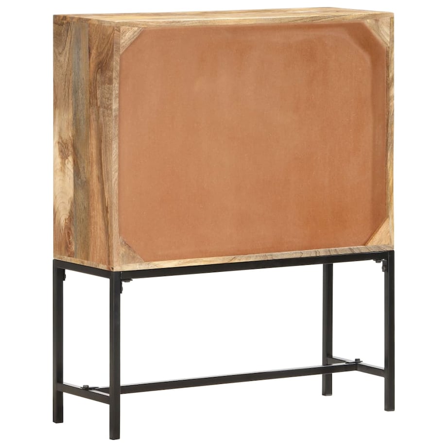 vidaXL Szafka, 80x30x100 cm, lite drewno mango