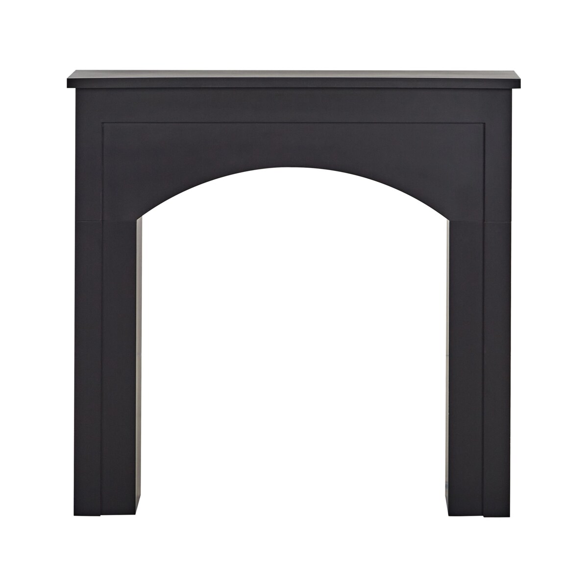 Portal kominkowy BUSSELTON Czarny