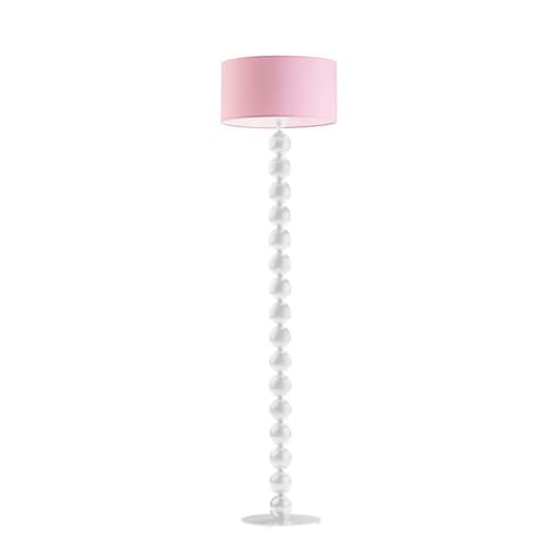 Lampa stojąca podłogowa z abażurem walec BUBBLE