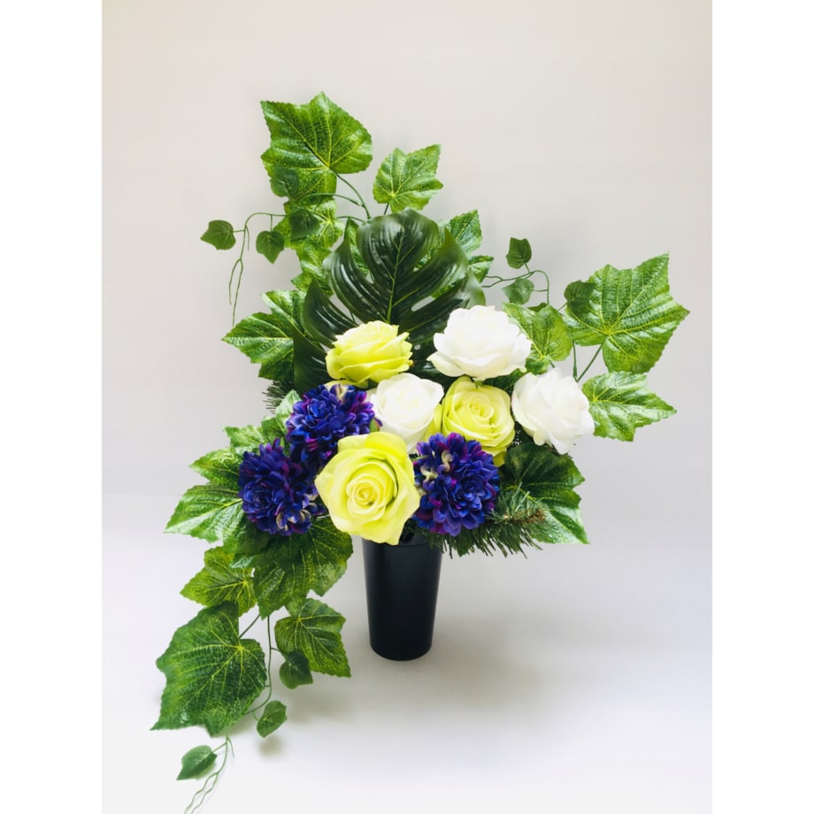 GOTOWY STROIK RÓŻA mamy wkład do flakonu wazonu wiązanka na cmentarz KWIATY