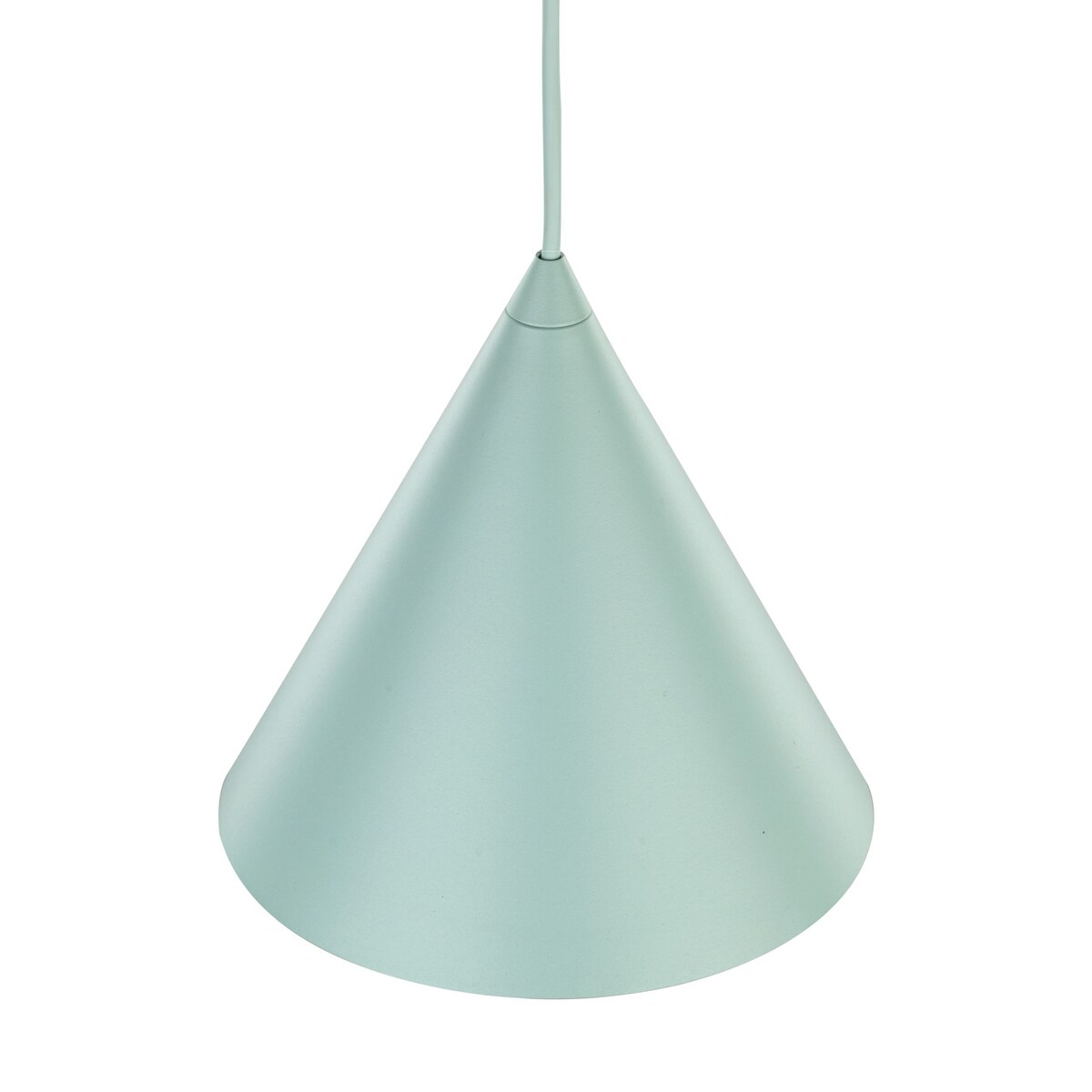 Lampa wisząca TK Lighting CONO MINT 10074 miętowa metalowa E27 LED do kuchni salonu jadalni regulowana 140 cm