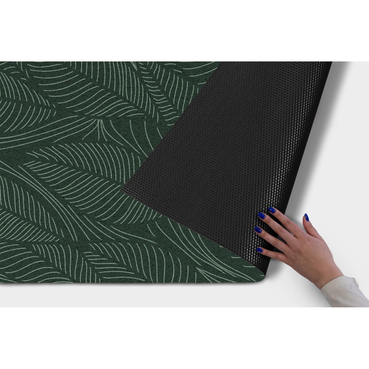 Wycieraczka zewnętrzna XXL Roślinny wzór 150x100cm