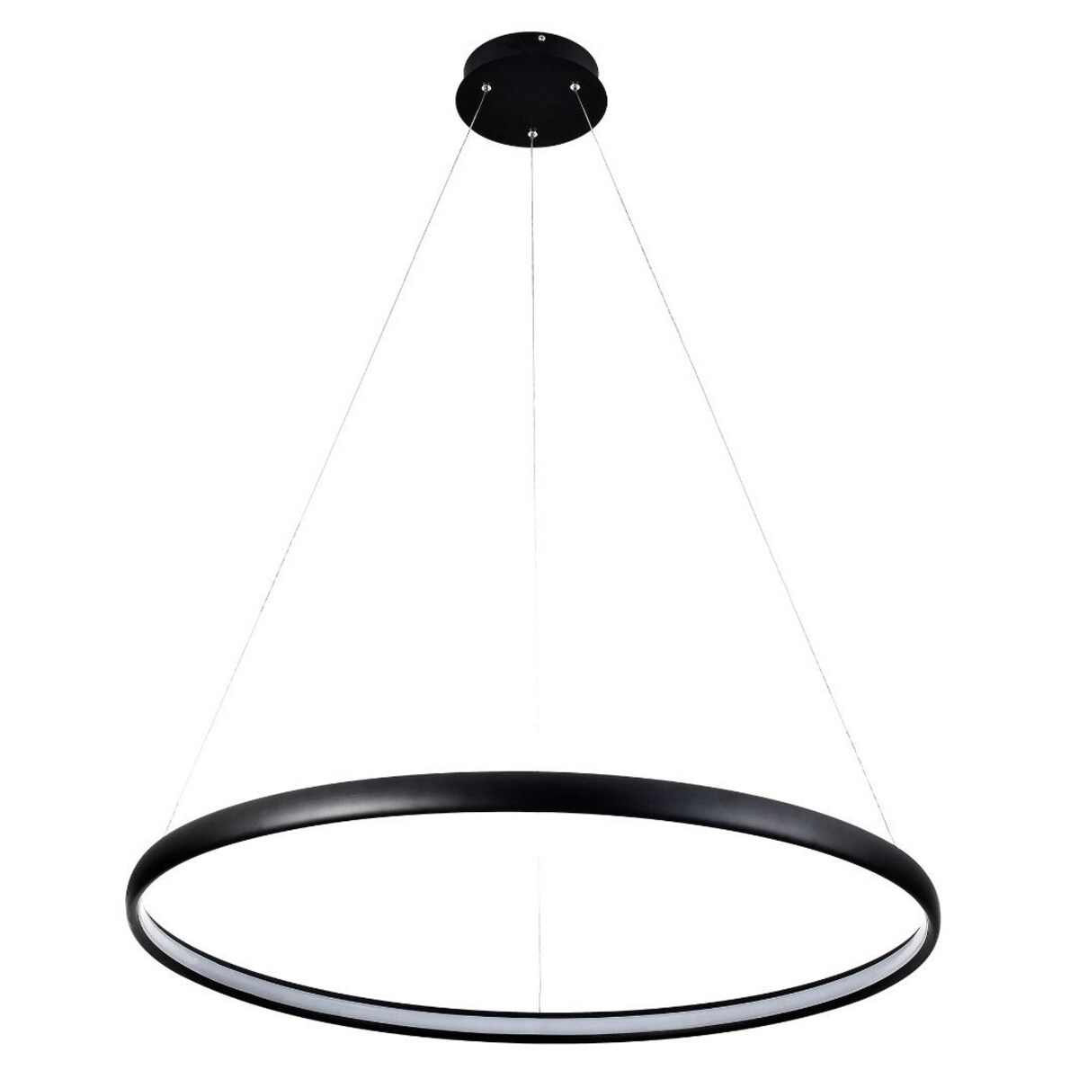 Wisząca lampa nowoczesna Carlo pierścień LED 26W 4000K czarny