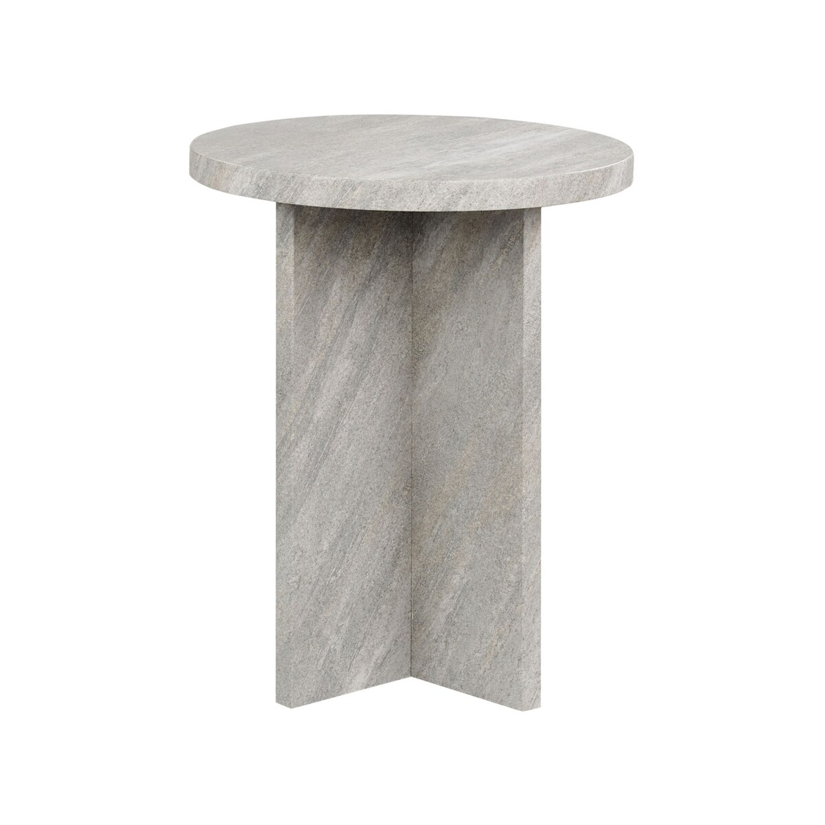 Stolik pomocniczy imitacja kamienia STANTON