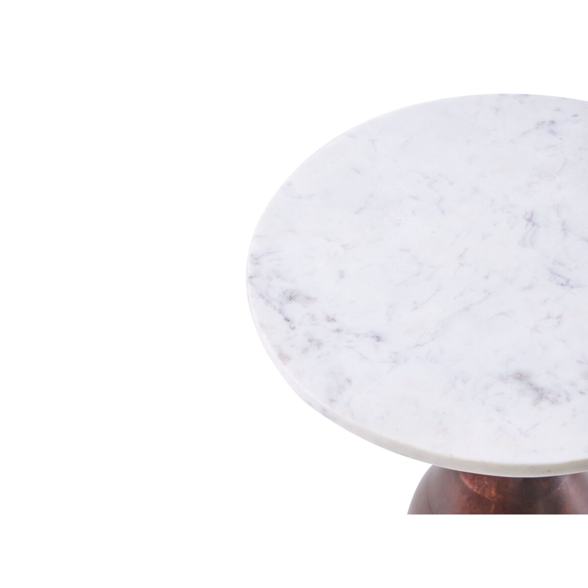 Stolik pomocniczy WALLULA Drewno mango Brązowy