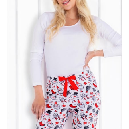 Piżama Magic Moments White-Red, S
