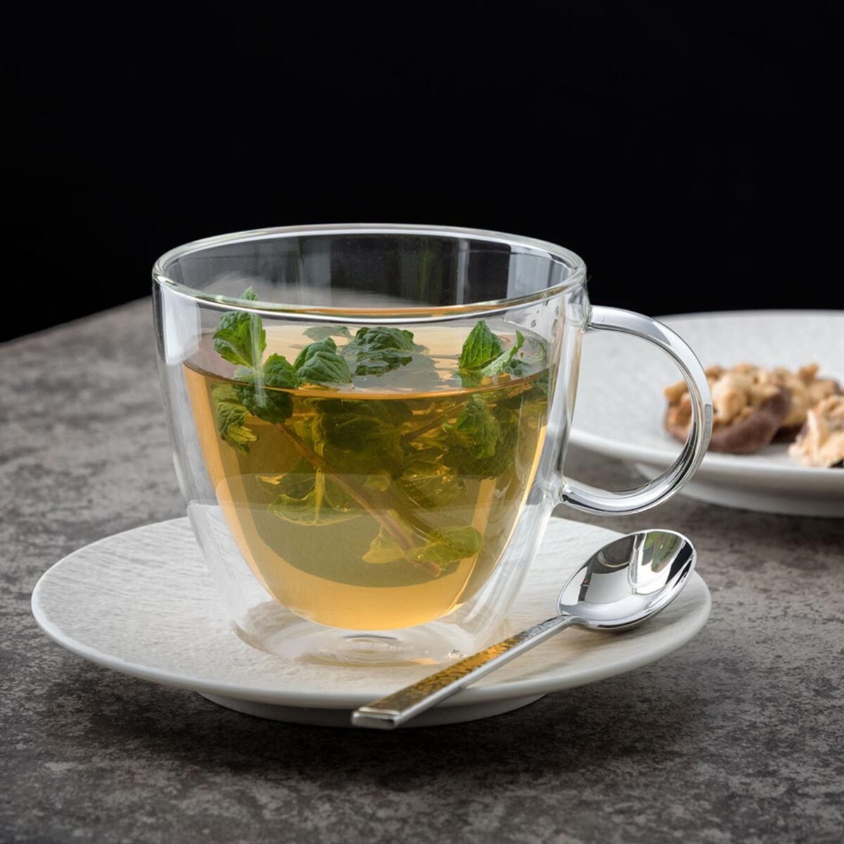 Spodek do filiżanki do espresso Manufacture Rock Blanc, 12 cm, Villeroy & Boch