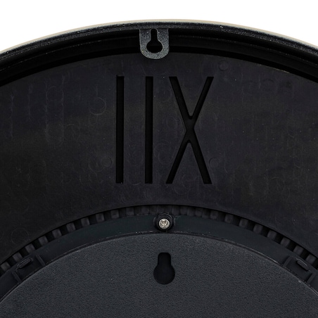 Beżowy zegar ścienny z widocznym mechanizmem GIULIANA, Ø 50 cm