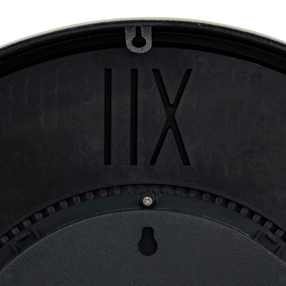 Beżowy zegar ścienny z widocznym mechanizmem GIULIANA, Ø 50 cm