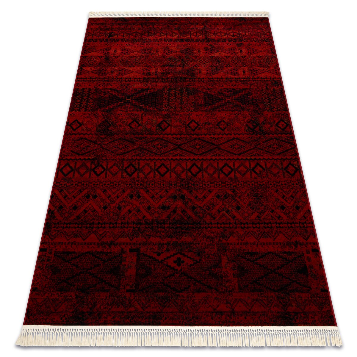 Dywan ORIENT 4722 bordo / czarny Orientalny, 100x200 cm