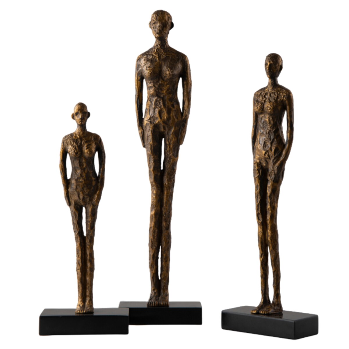 FIGURKA DEKORACYJNA CHRISTIANO CZARNY L