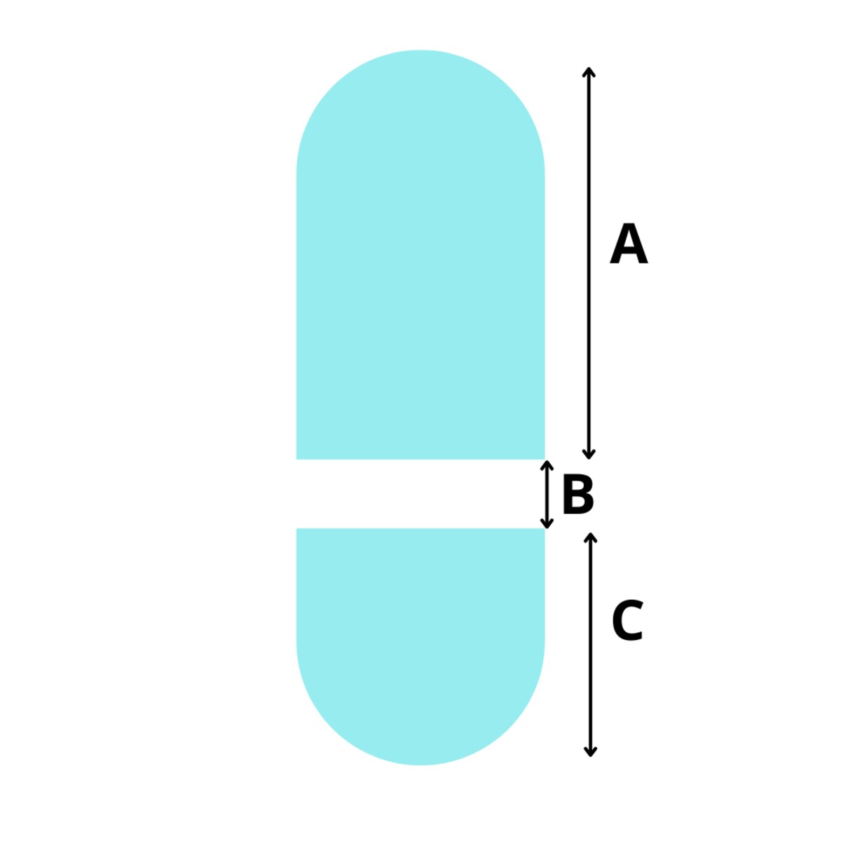 Lustro łazienkowe owalne w dwóch częściach - NIKO