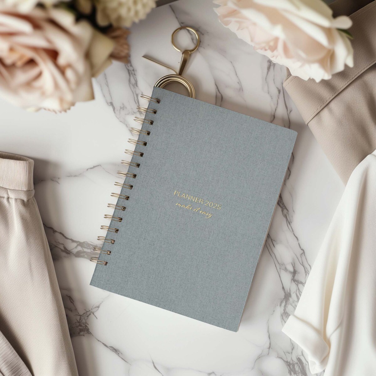 Planner Tygodniowy 2025 na spirali – Nevada