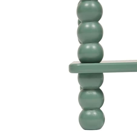 Stolik kawowy MDF, zielony, Chamlo, 40 x 40 x 44 cm