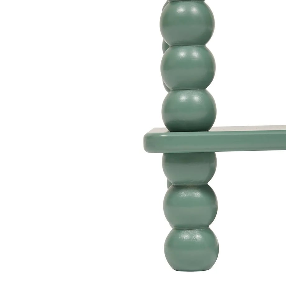 Stolik kawowy MDF, zielony, Chamlo, 40 x 40 x 44 cm