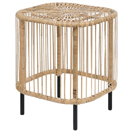 Zestaw 2 stolików kawowych CESENATICO Rattan Naturalny