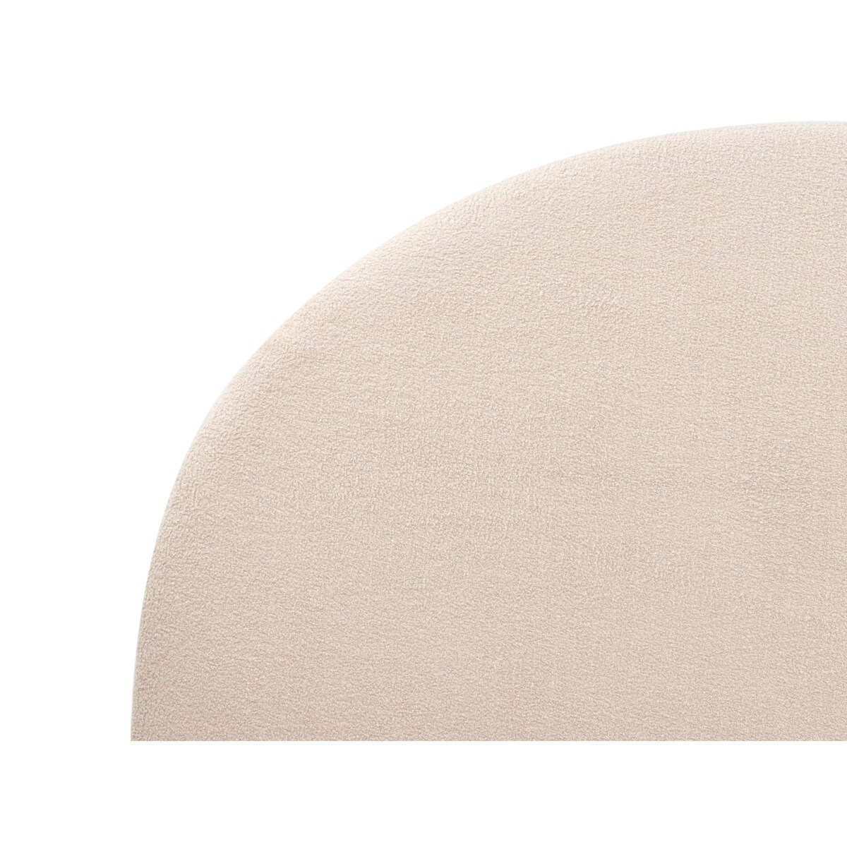 Łóżko Boucle MILLAY 180 x 200 cm Beżowy