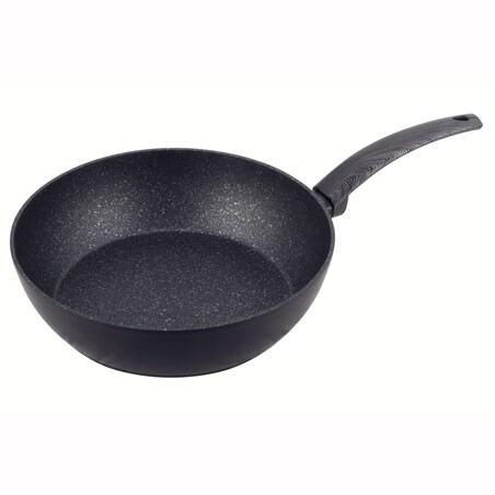 Patelnia marmurowa głęboka wok 28cm indukcja KAMILLE