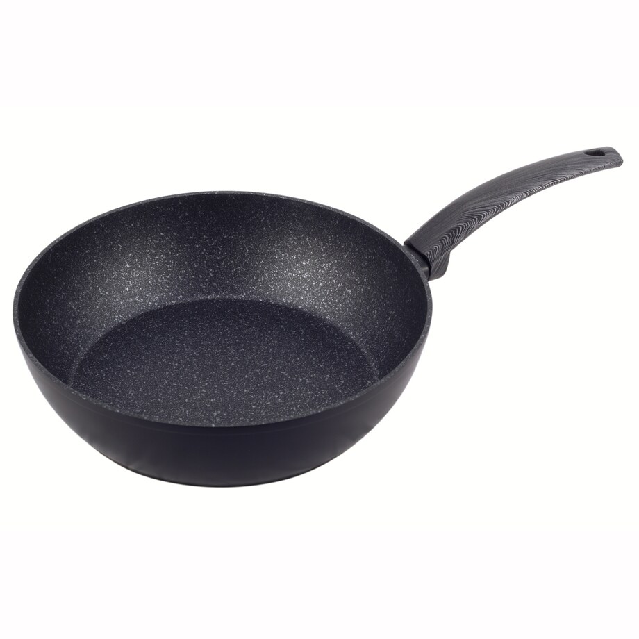 Patelnia marmurowa głęboka wok 28cm indukcja KAMILLE