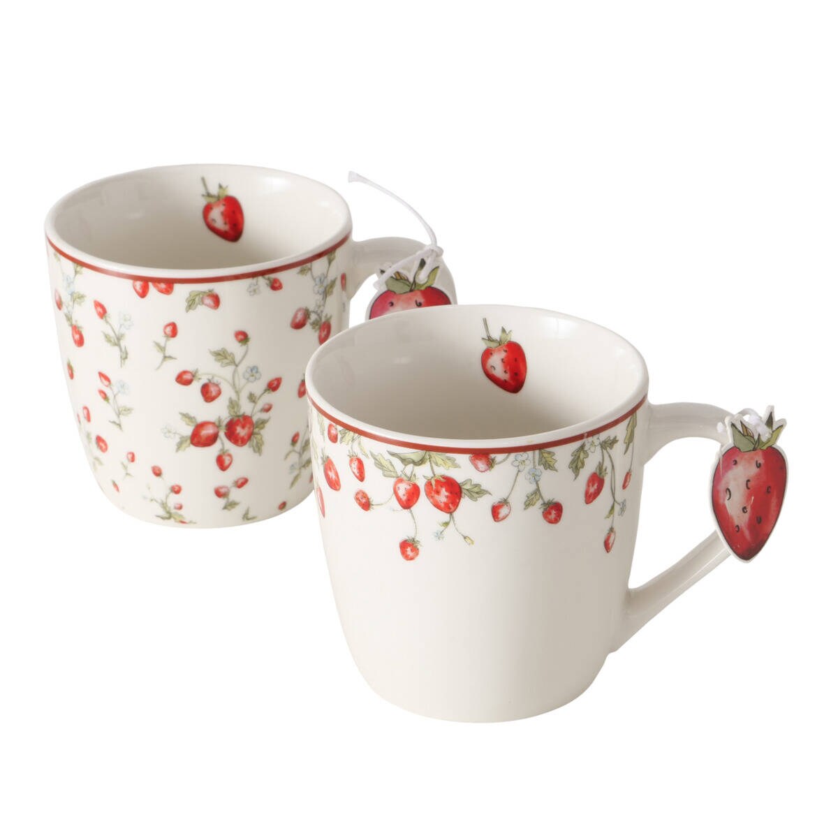 Kubek na herbatę w poziomki EMILY, 250 ml