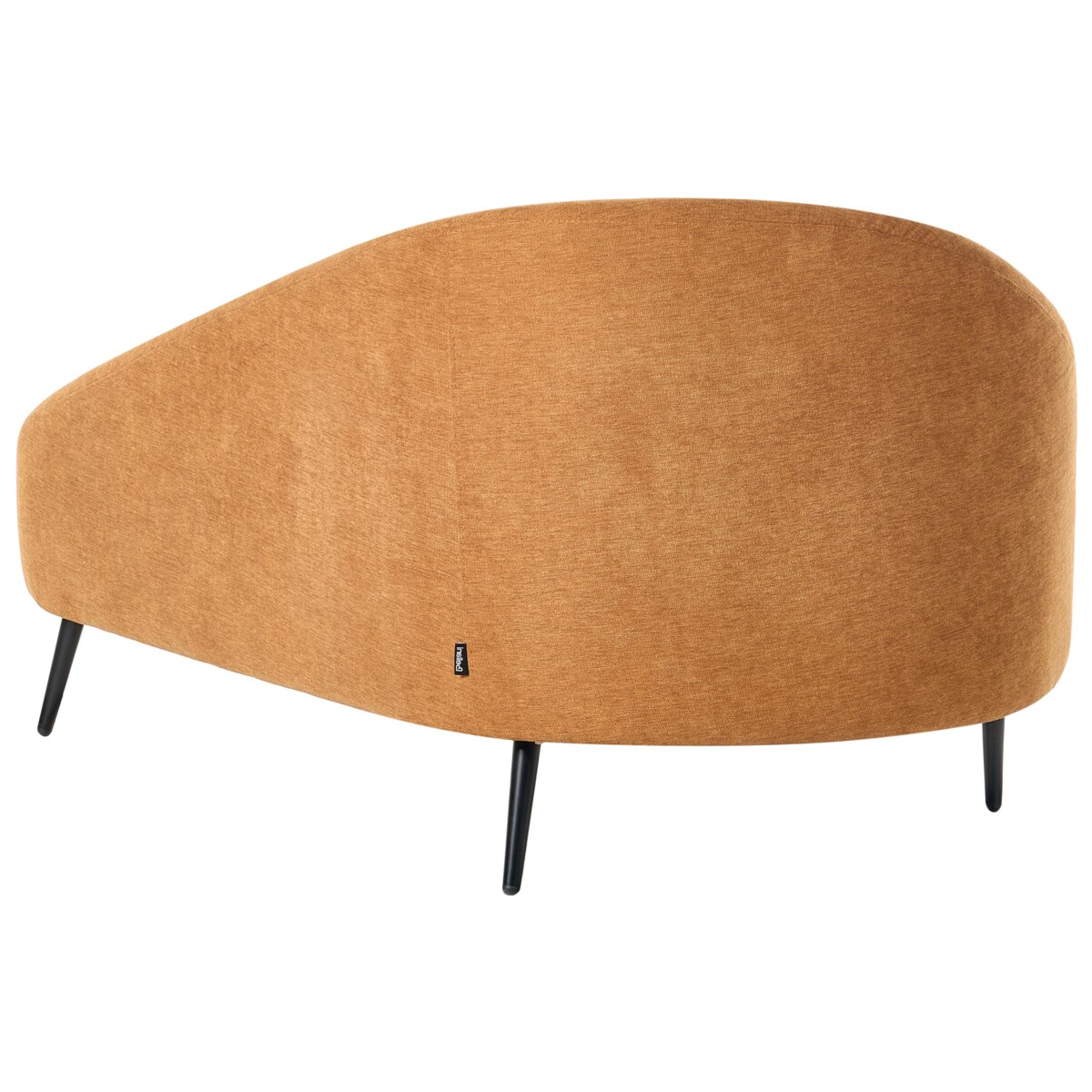 Szezlong lewostronny pomarańczowy VALREAS