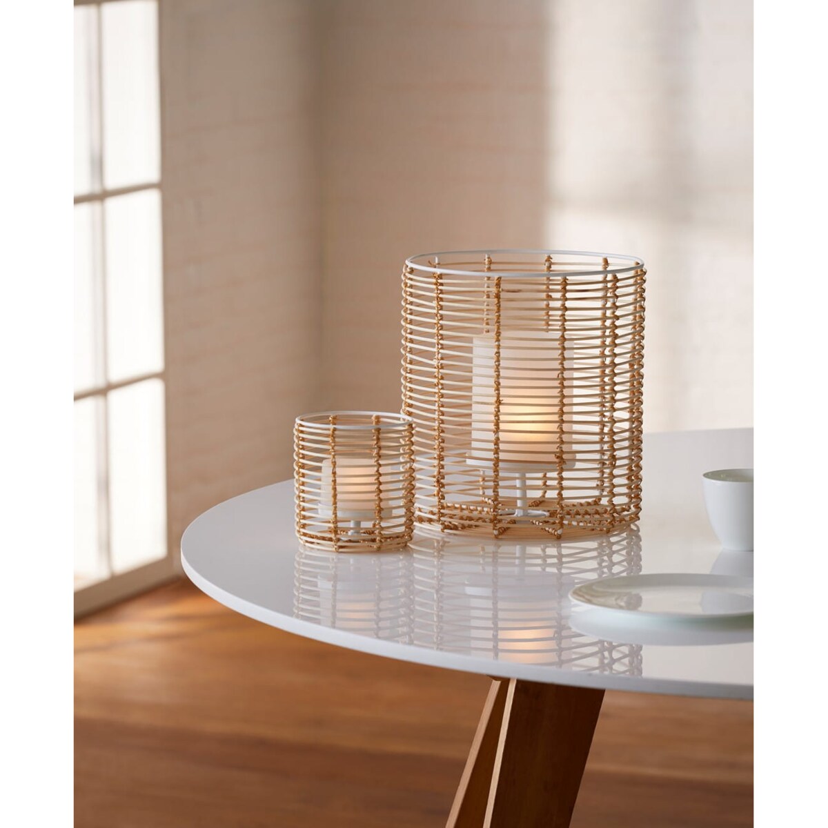 Latarnia z trzciny CANE, S