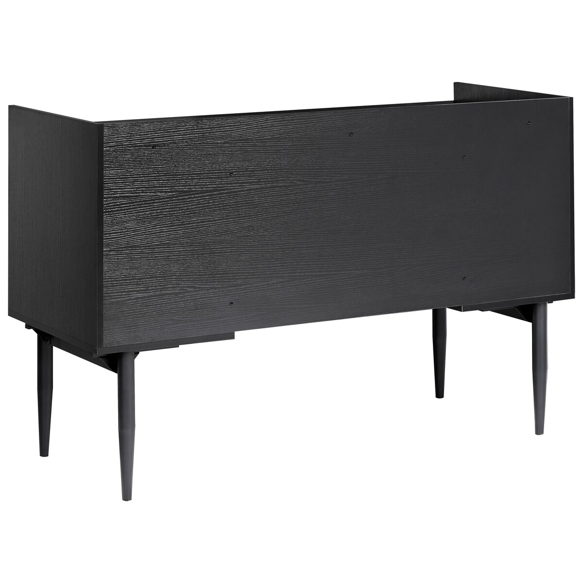 Biurko RATANA 130 cm x 50 cm Czarny