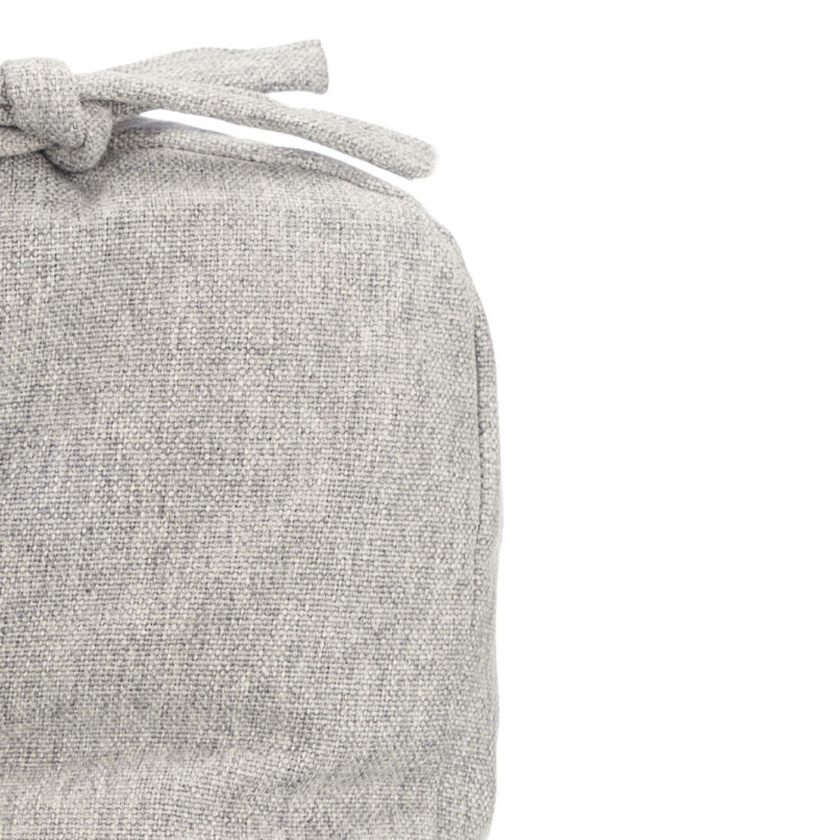 Poduszki na krzesło z pikowaniem i troczkami, 40 × 40 cm