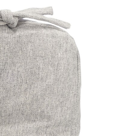 Poduszki na krzesło z pikowaniem i troczkami, 40 × 40 cm