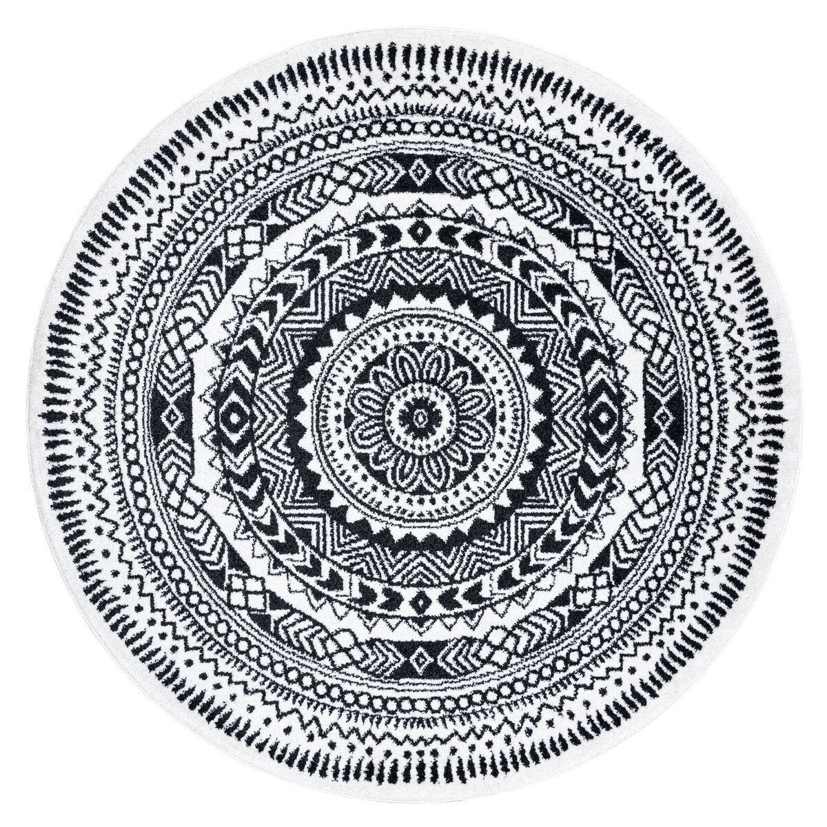 Dywan FUN Napkin serweta koło - krem koło 120 cm