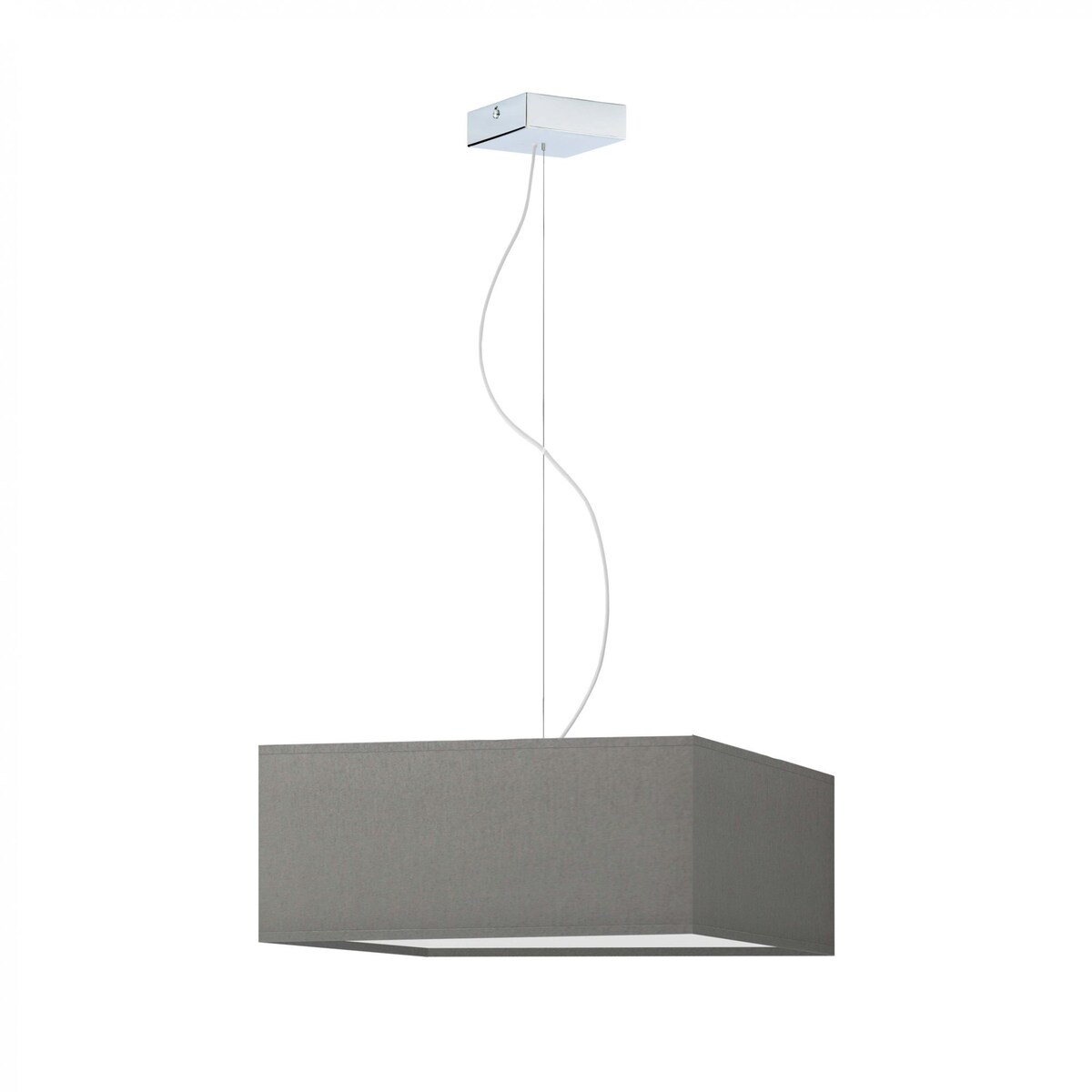 Lampa sufitowa żyrandol lampa wisząca z abażurem kwadrat MOTO