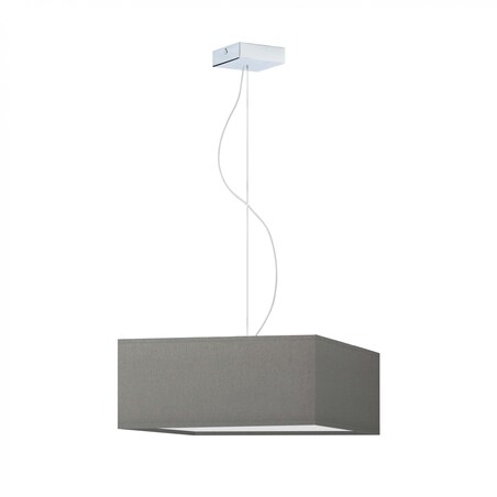 Lampa sufitowa żyrandol lampa wisząca z abażurem kwadrat MOTO