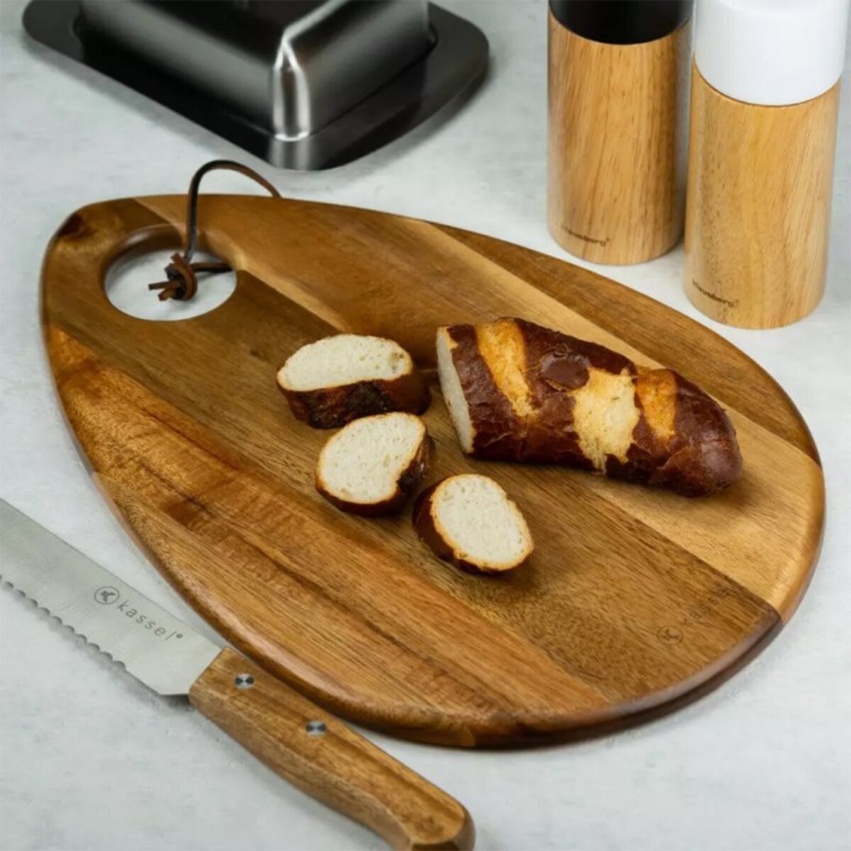 Akacjowa Deska Kuchenna 35 X 23 Cm Kassel 93601