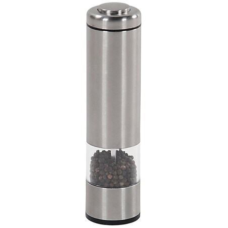 Młynek elektryczny do ziół, na baterie do soli i pieprzu z wbudowaną lampką diodową