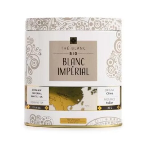 Herbata biała w puszce Imperial, 40 g, terre d'Oc