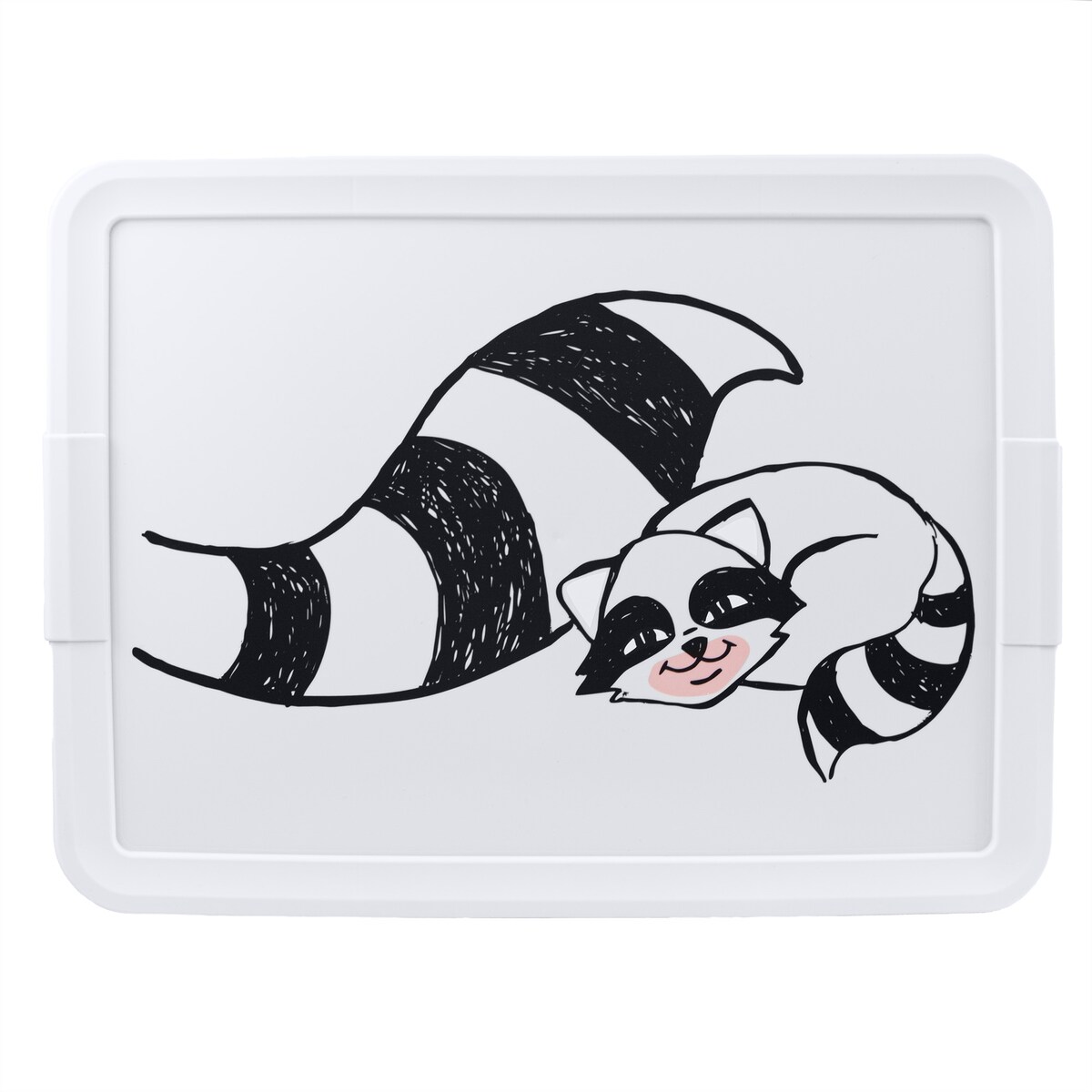 Pojemnik Plastikowy Na Zabawki Z Pokrywą Do Pokoju Dziecka 30 L Szop