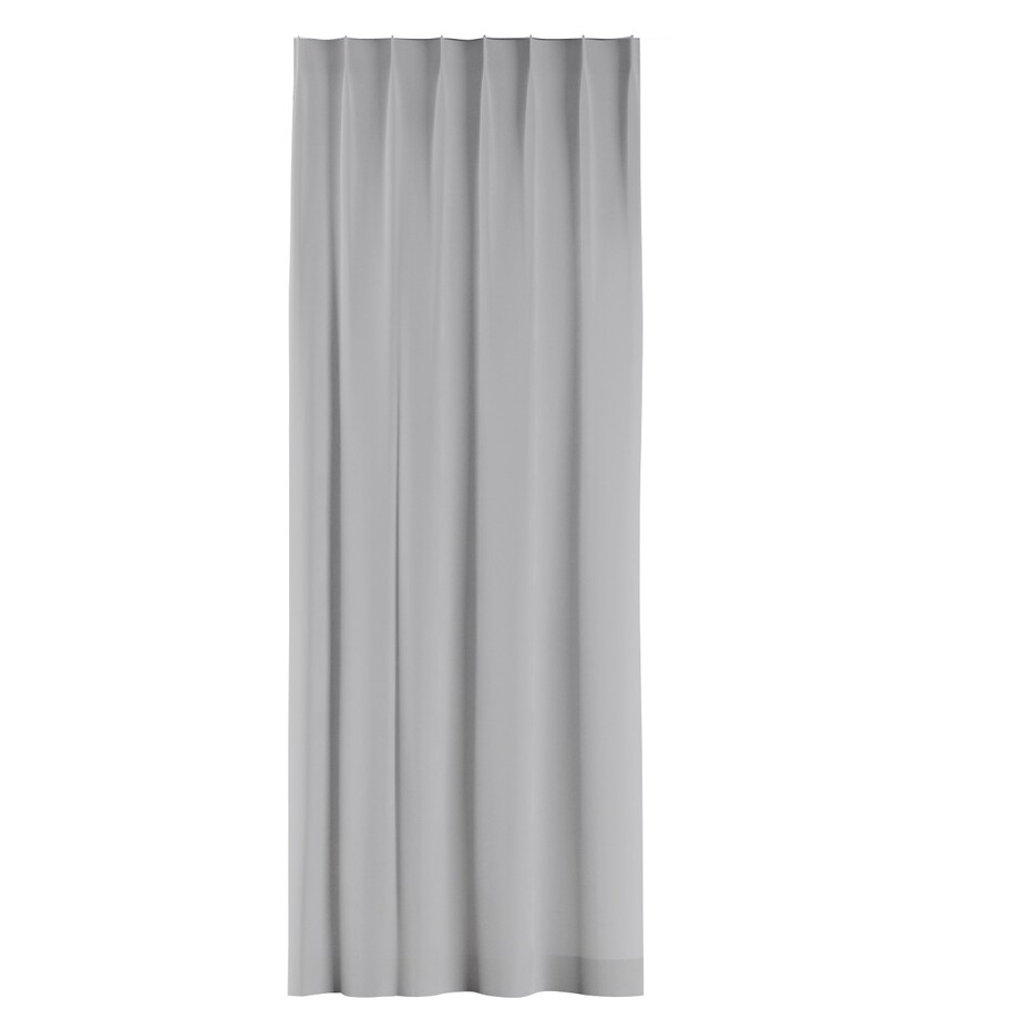 Zasłona na haczykach flex pojedynczych 130x260 srebrny