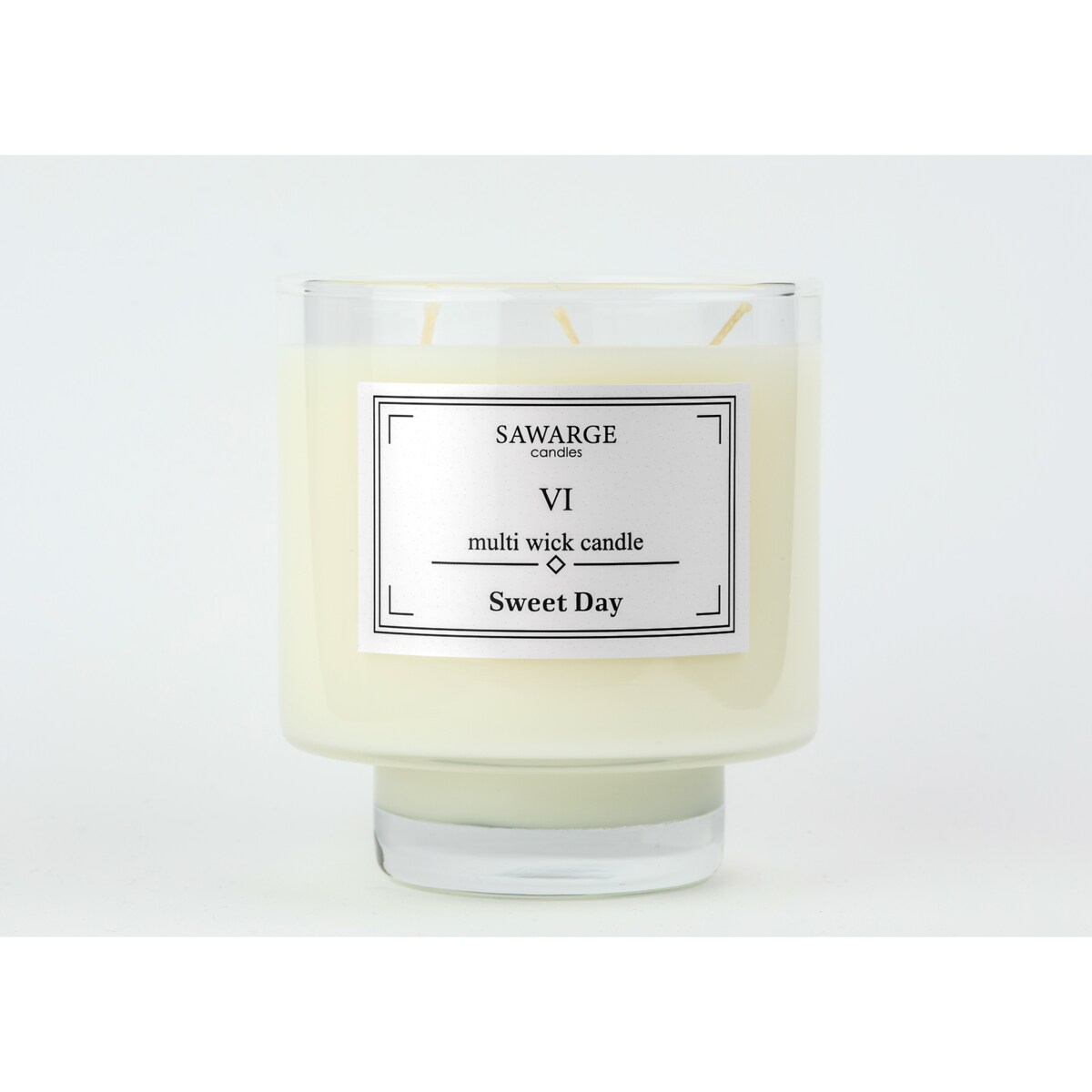 Świeca Zapachowa Sojowa No6 / 50h/Sweet day/ 450g