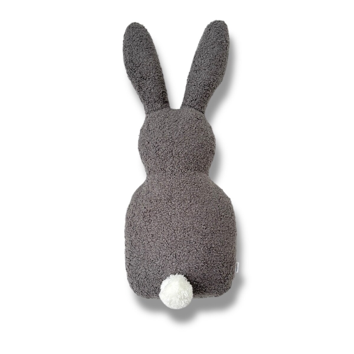 Poduszka minimalistyczny Zając boucle szary