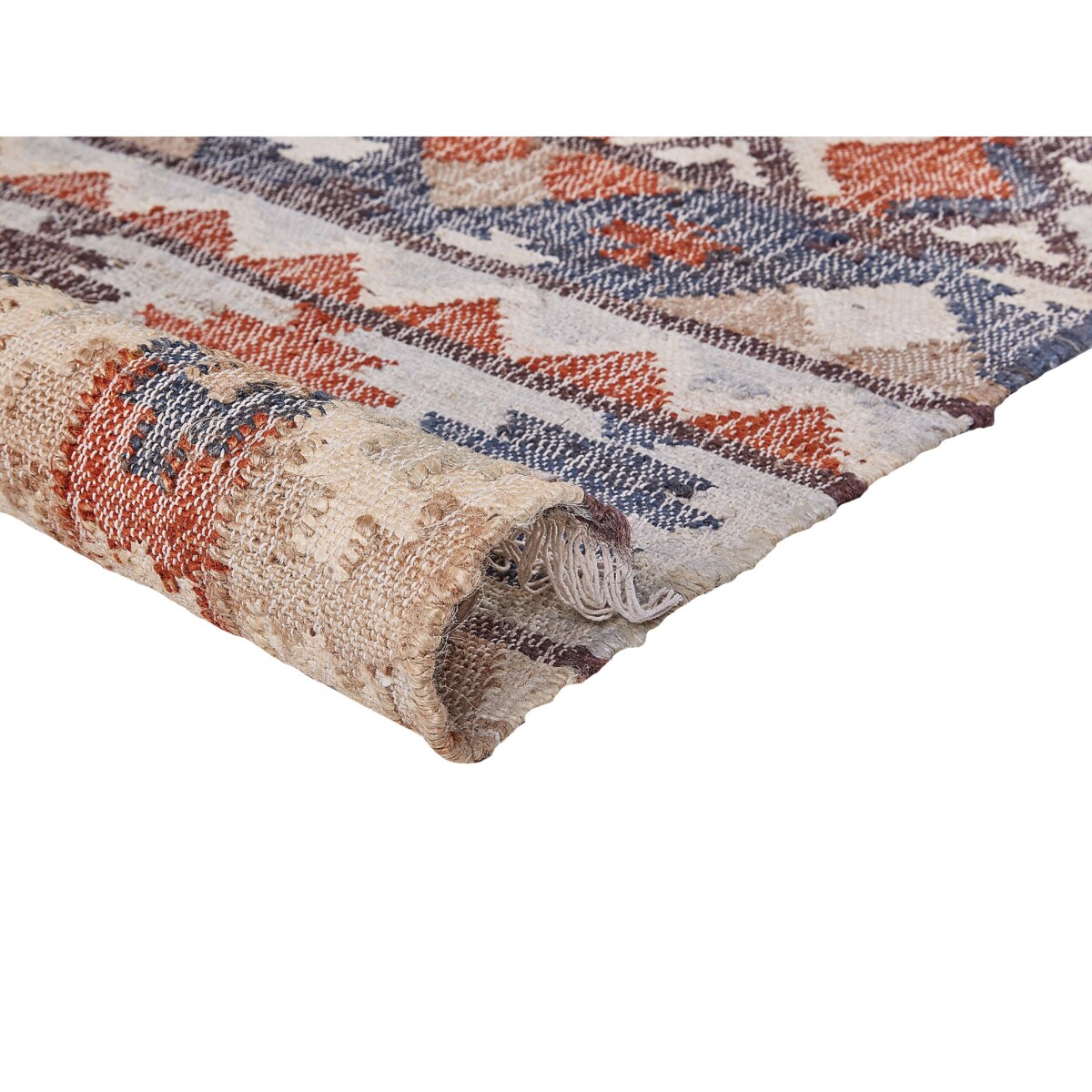 Dywan z juty 160 x 230 cm wielokolorowy KALFA