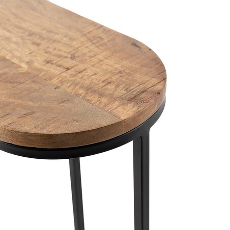 Komplet stolików Loft II 2 szt., 60/50 x 31/26 x 60/50 cm