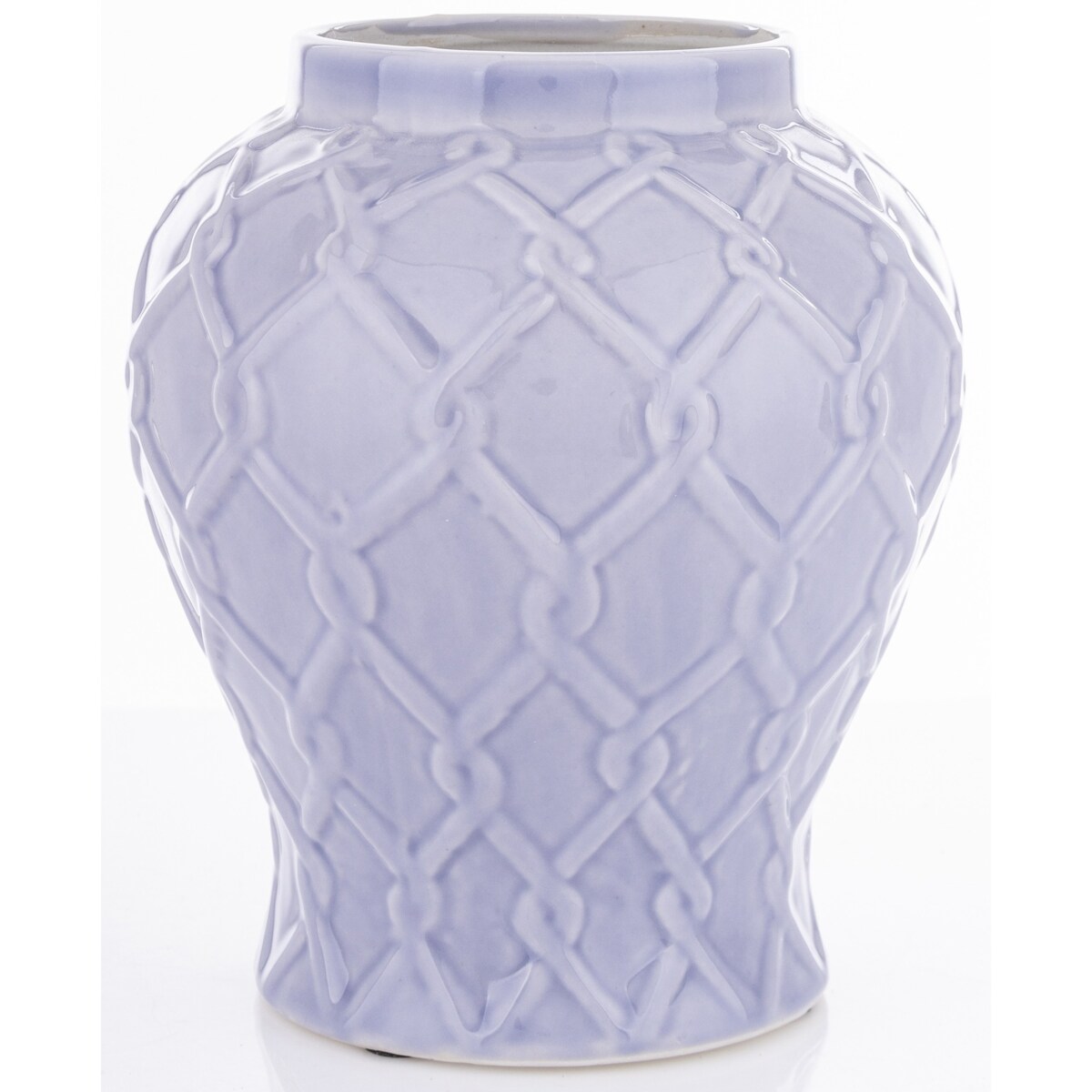 Amfora pojemnik z pokrywą 26x1x14 cm ANFOR niebieski