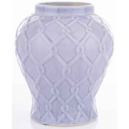 Amfora pojemnik z pokrywą 26x1x14 cm ANFOR niebieski