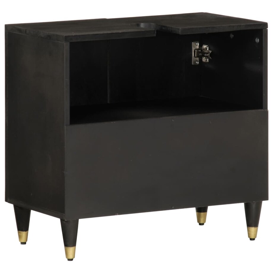 vidaXL Szafka pod umywalkę, 62x33x58 cm, lite drewno mango