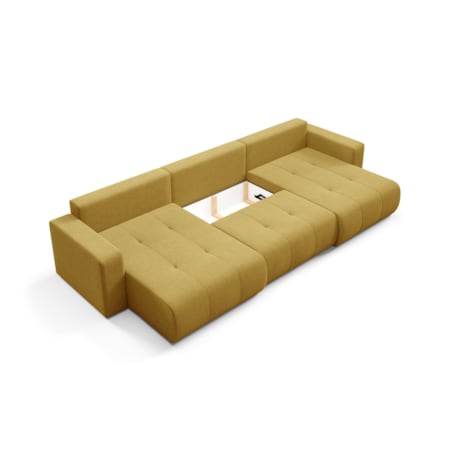 Narożnik MOLINIO U z funkcją spania Kolor: Wind 48