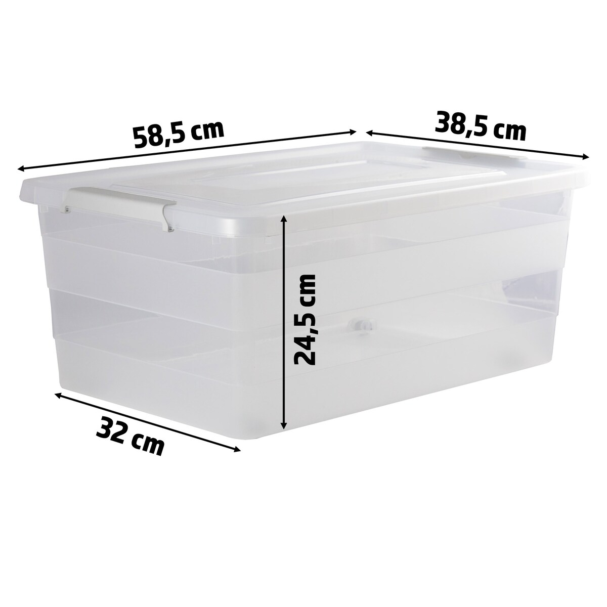 Pojemnik Plastikowy Pudełko Plastikowe Z Pokrywką Na Kółkach Pudło Box 40L