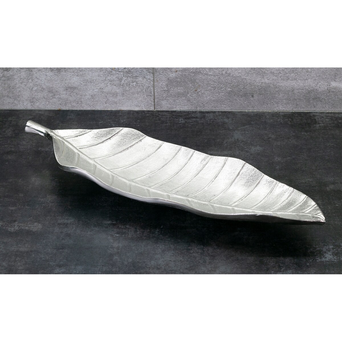 PATERA LIŚĆ aluminiowa XL SOLIDNA